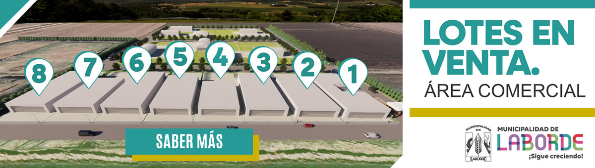 Lotes en venta. Área comercial. Más info: